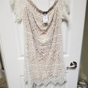 Beautiful sun dress off the shoulder